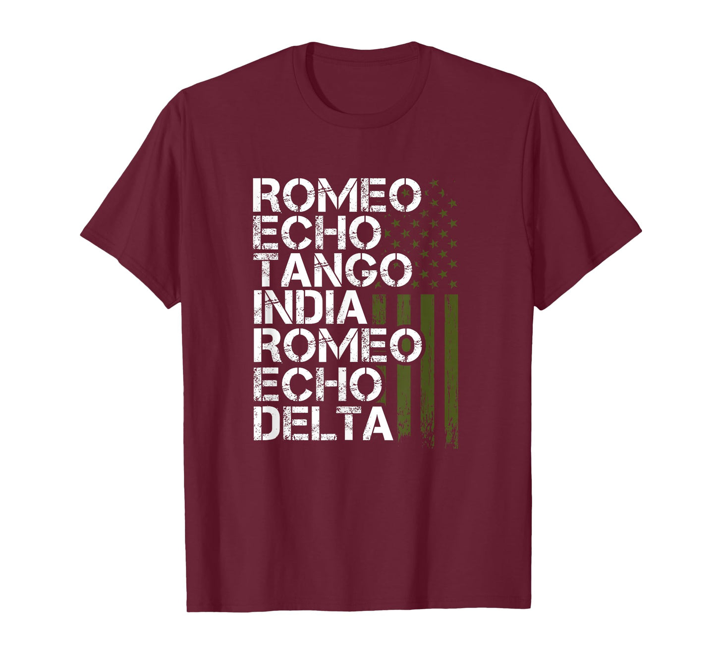 Retired Military Men Women Phonetic Alphabet Retirement T-Shirt Small