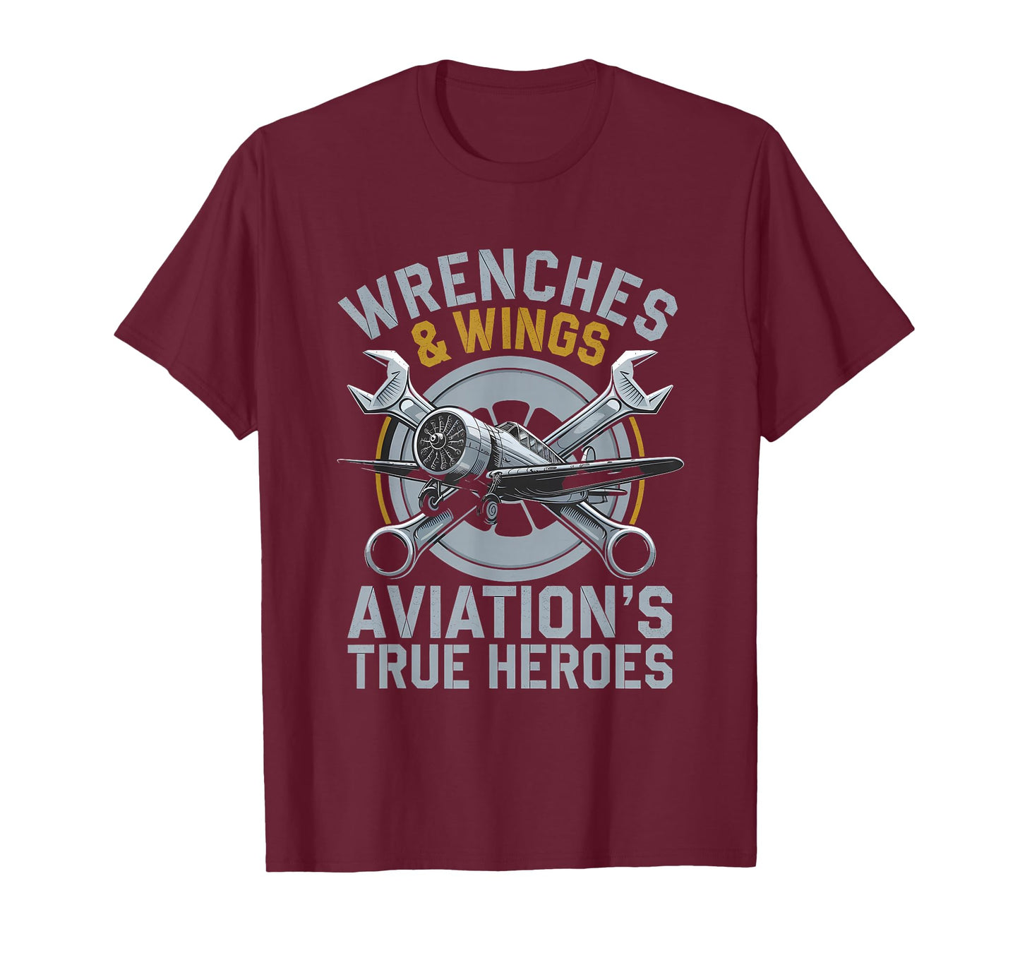 Aircraft Technician Airplane Maintenance Airframe Mechanic T-Shirt