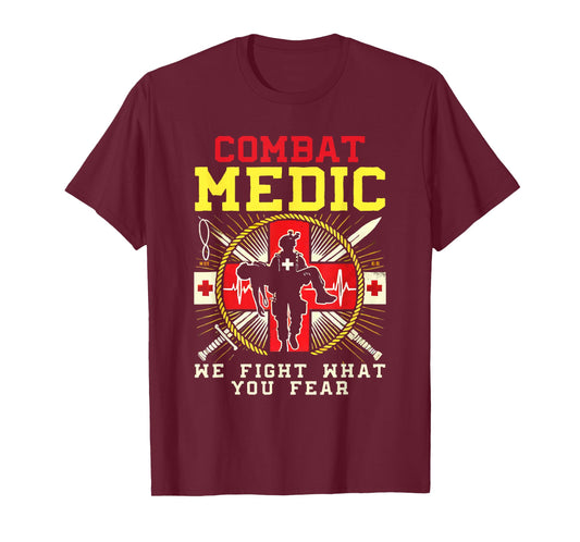 Combat Medic First Aid Field Medic Military T-Shirt