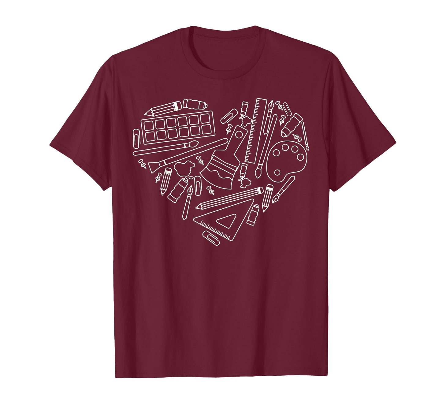 Art Teacher Painting Artist Painter Drawing Student T-Shirt