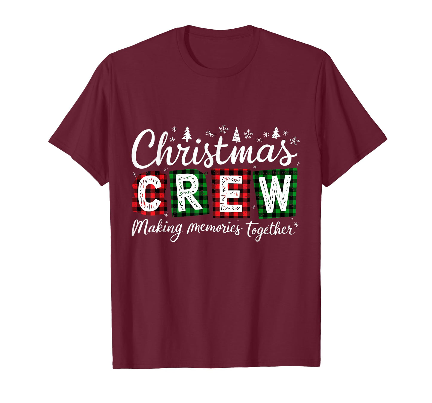 Christmas Crew 2025 Making Memories Together Family Group T-Shirt