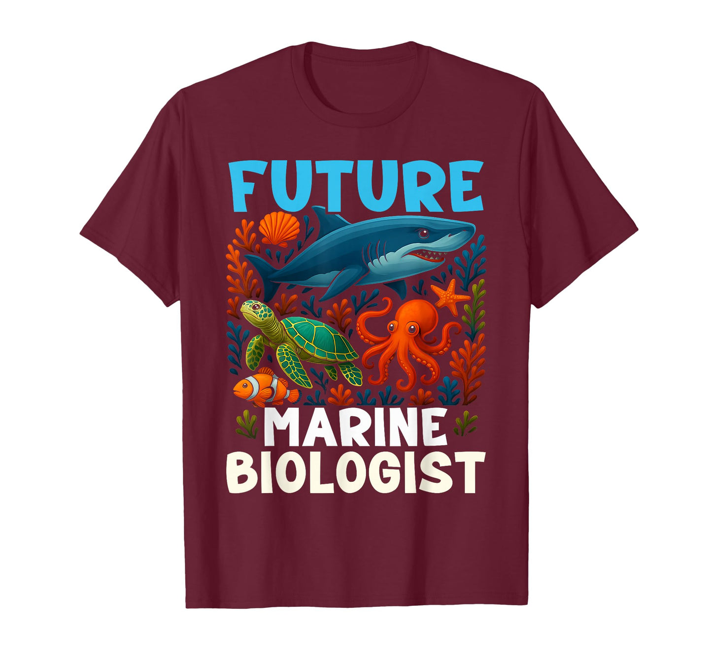 Cute Future Marine Biologist Ocean Science Student Costume T-Shirt