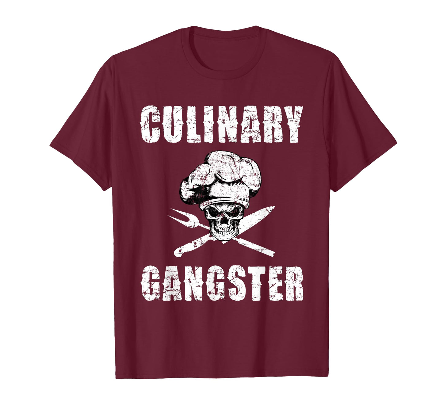 Culinary Men Women Teen Kids Culinary Gangster T-Shirt