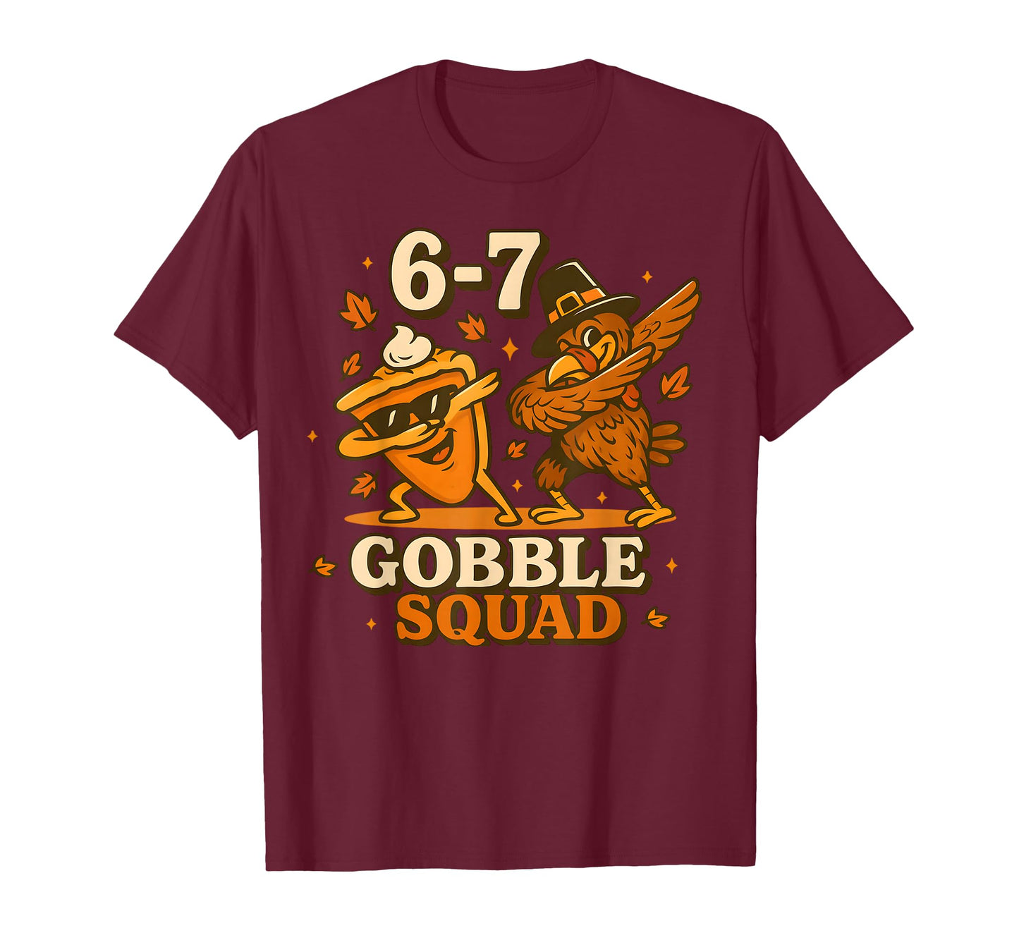 67 Thanksgiving Squad Turkey Pumpkin Pie Six Seven Meme Boys T-Shirt