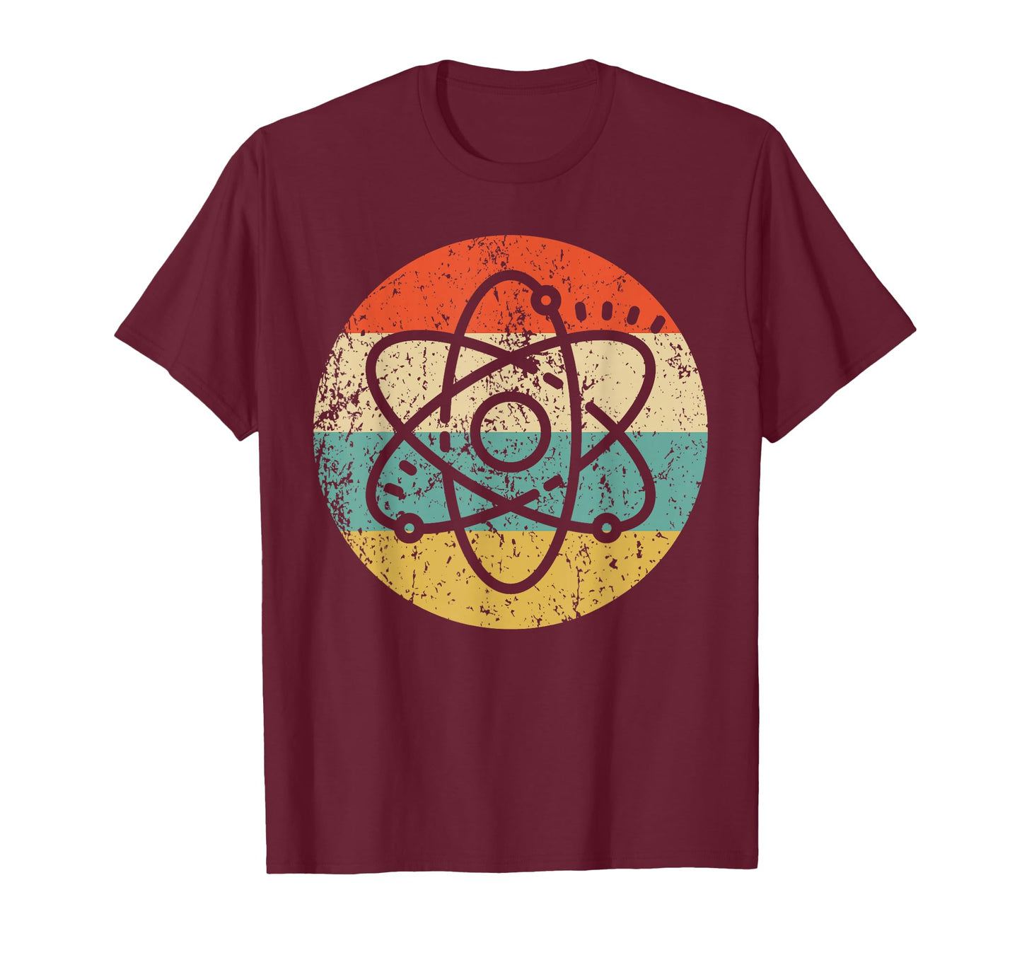 Atom Retro Style Science T-Shirt
