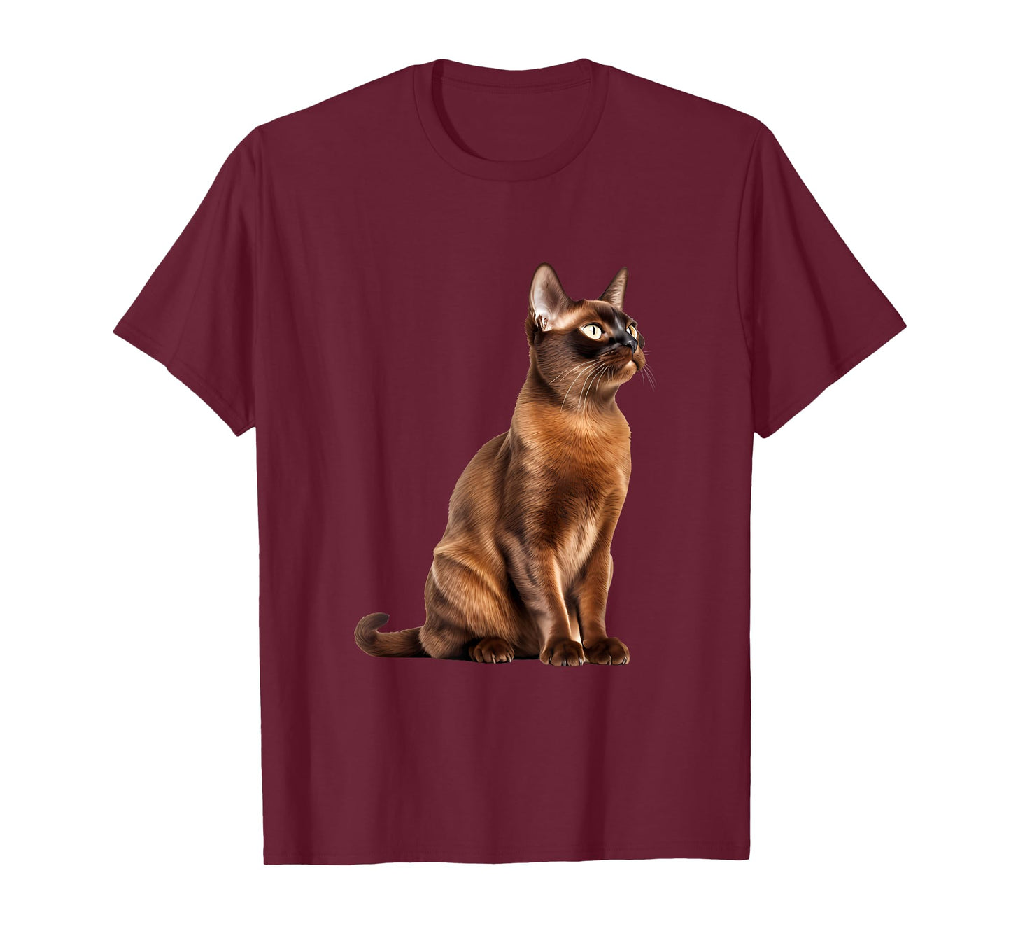 Burmese Cat Portrait T-Shirt