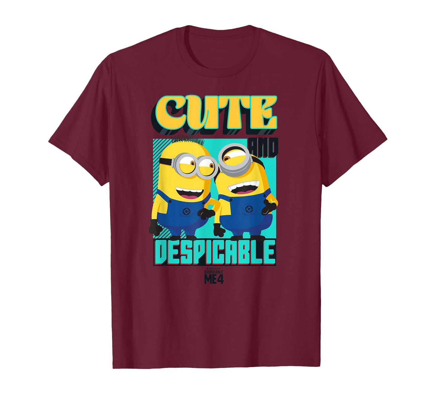 Minions Despicable Me 4 Cute and Despicable T-Shirt