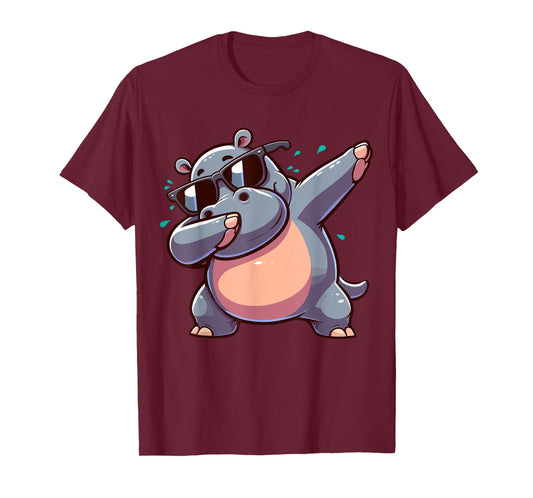 Dabbing Hippo T-Shirt