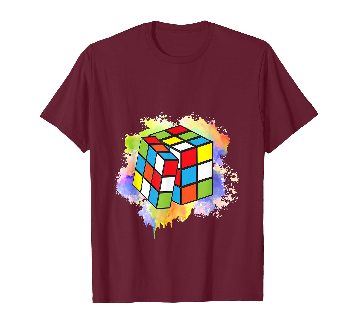 Cool Rubik Rubix Rubics Player Cube Lovers Women Men Boy Kid T-Shirt