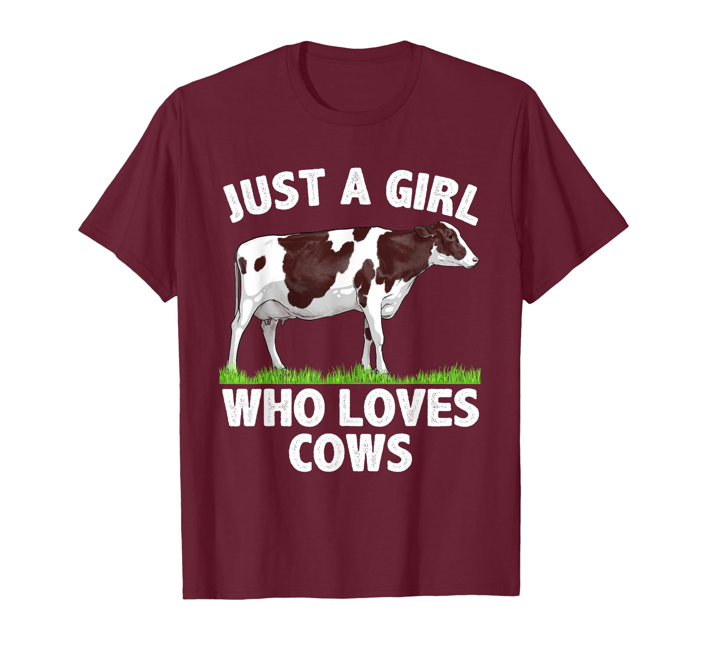 Cool Cow Design For Women Girls Cow Lover Farmer Farm Animal T-Shirt