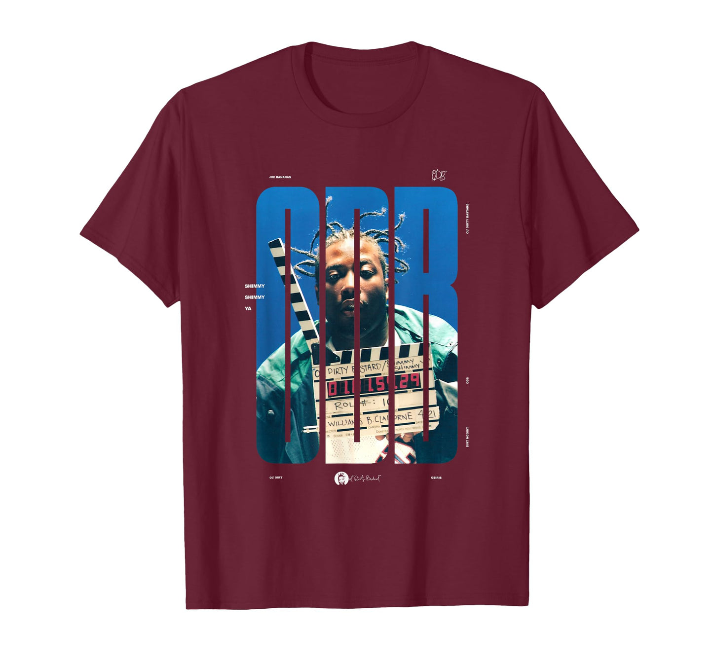 Ol' Dirty Bastard Shimmy Shimmy Ya Set Photo ODB T-Shirt