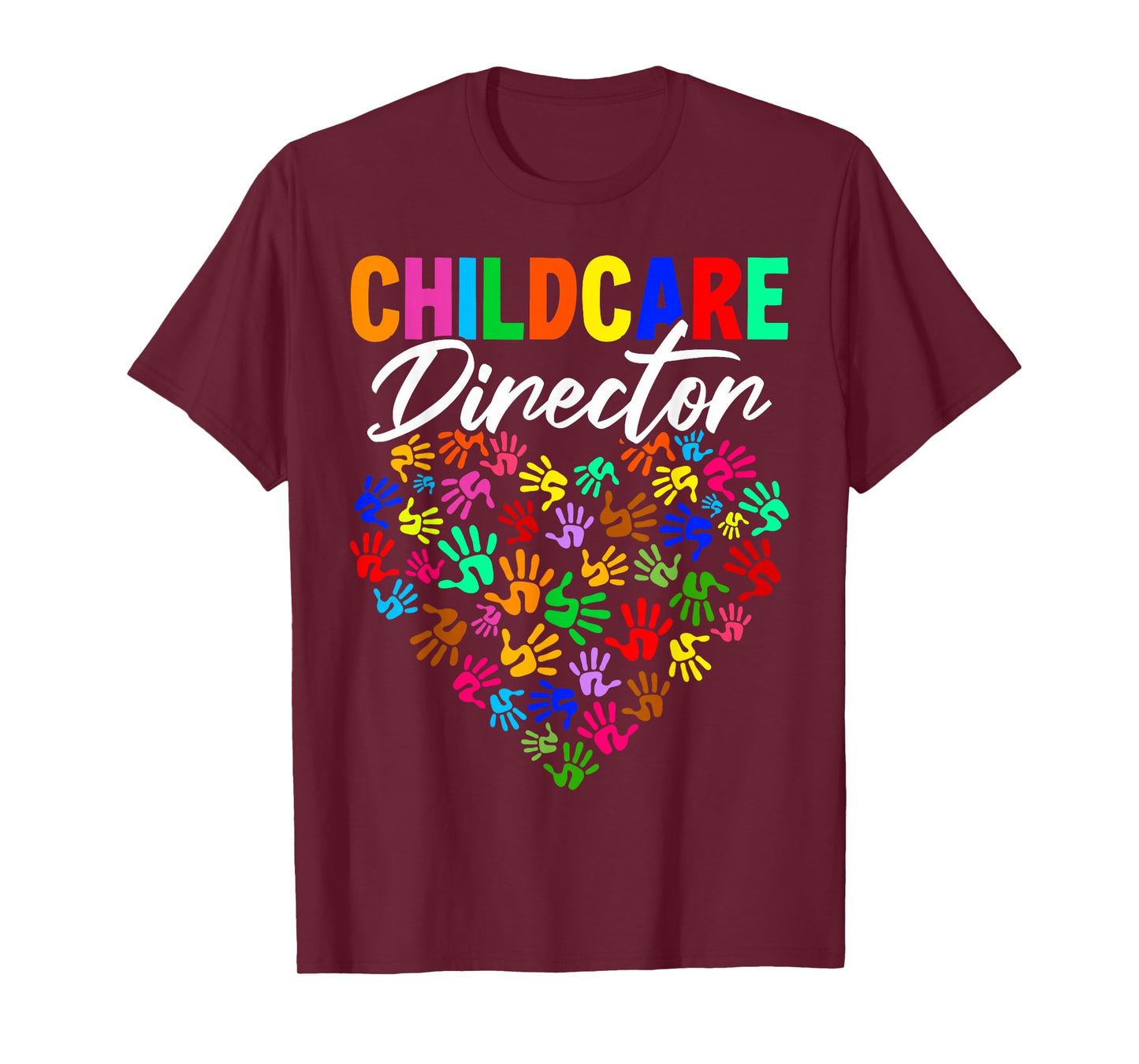 Cute Childcare Director Heart T-Shirt