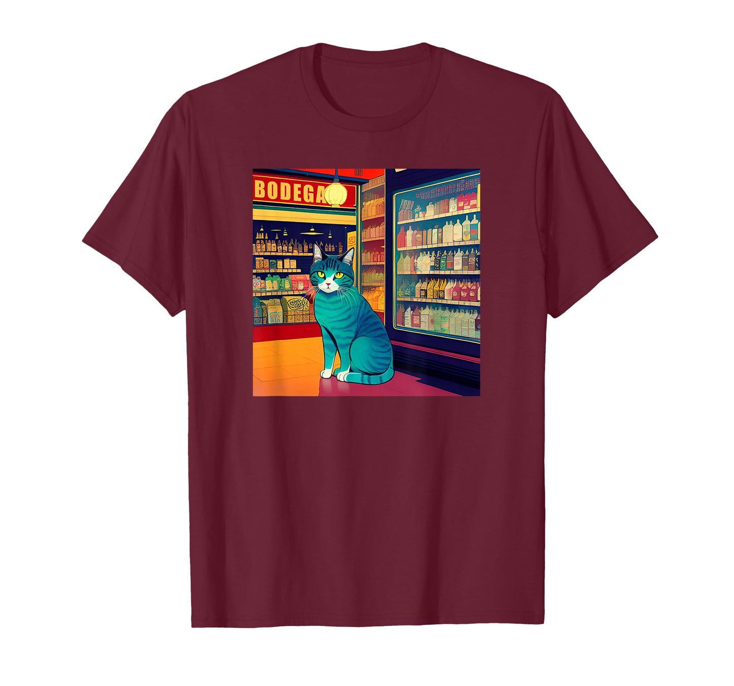 Cool Bodega Cat Meme Store Cat Men Women Kids T-Shirt