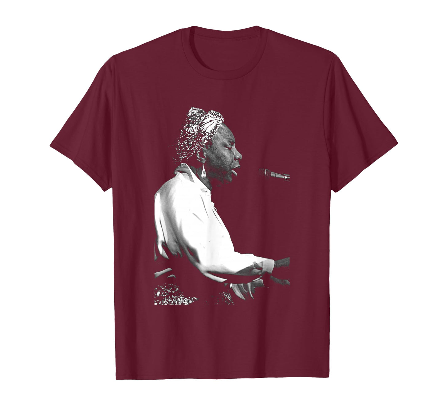 Nina Simone At The Piano Royal Albert Hall By Stephen Wright T-Shirt