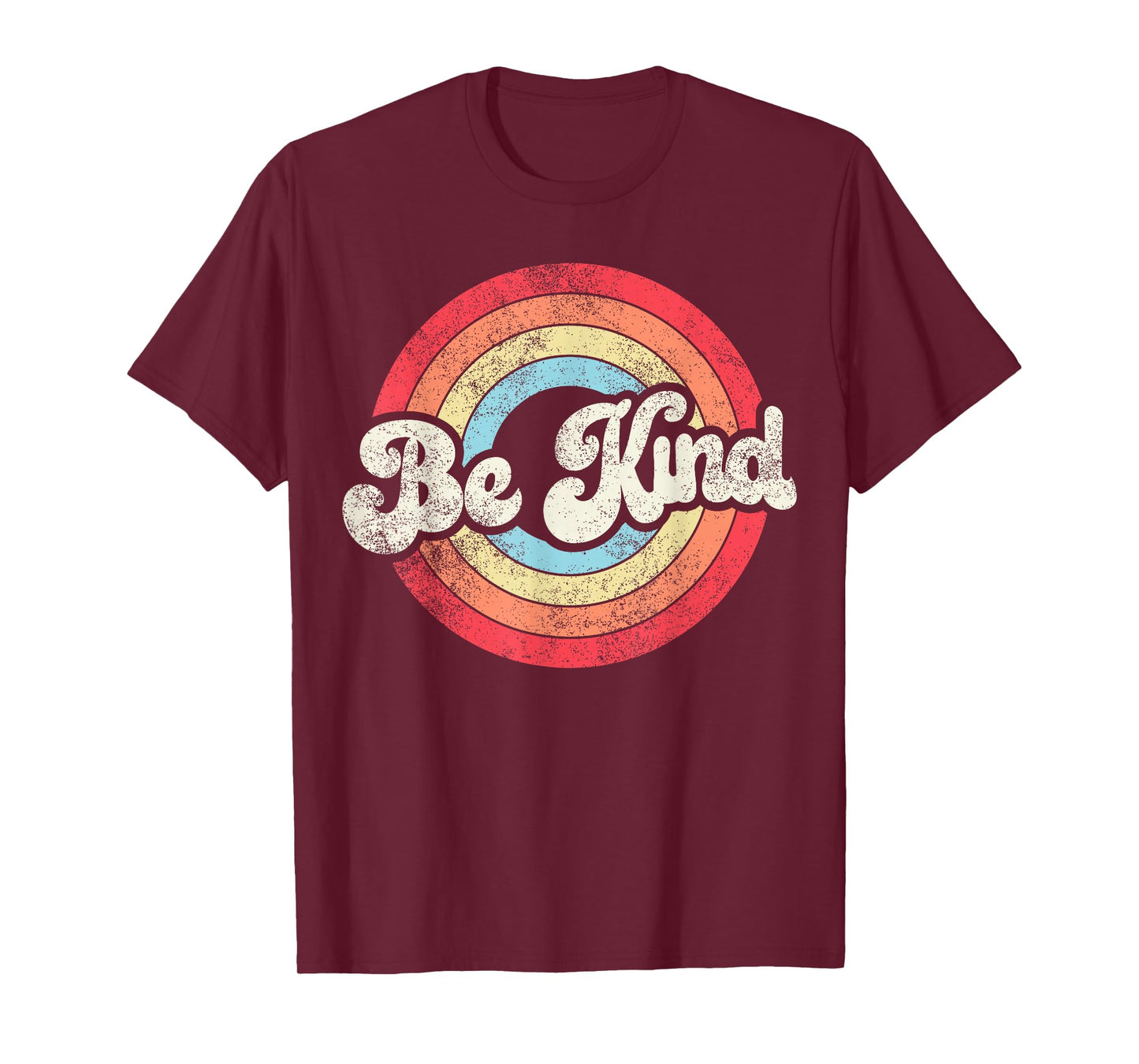 Be Kind Women Positive Inspirational Kindness Retro Vintage T-Shirt Small