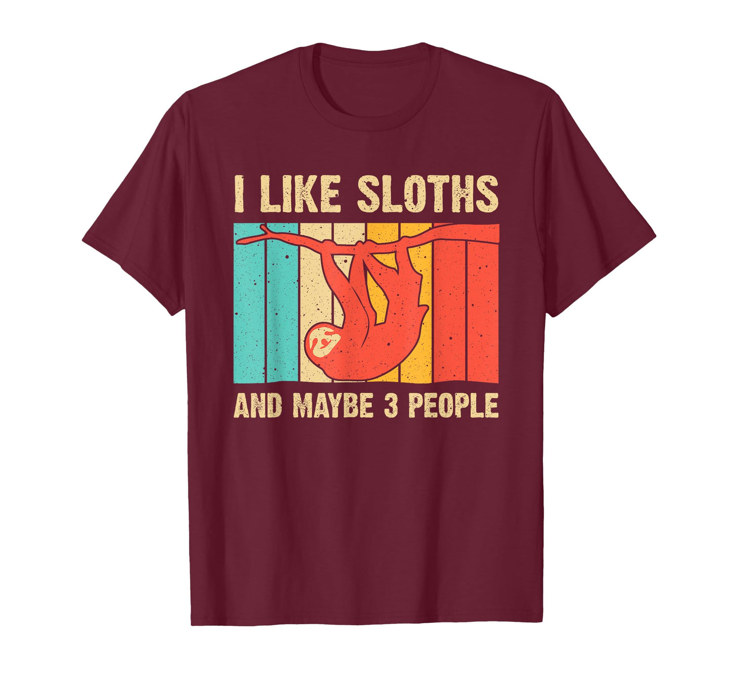 Funny Sloth Design For Sloth Lover Men Women Kids Introvert T-Shirt