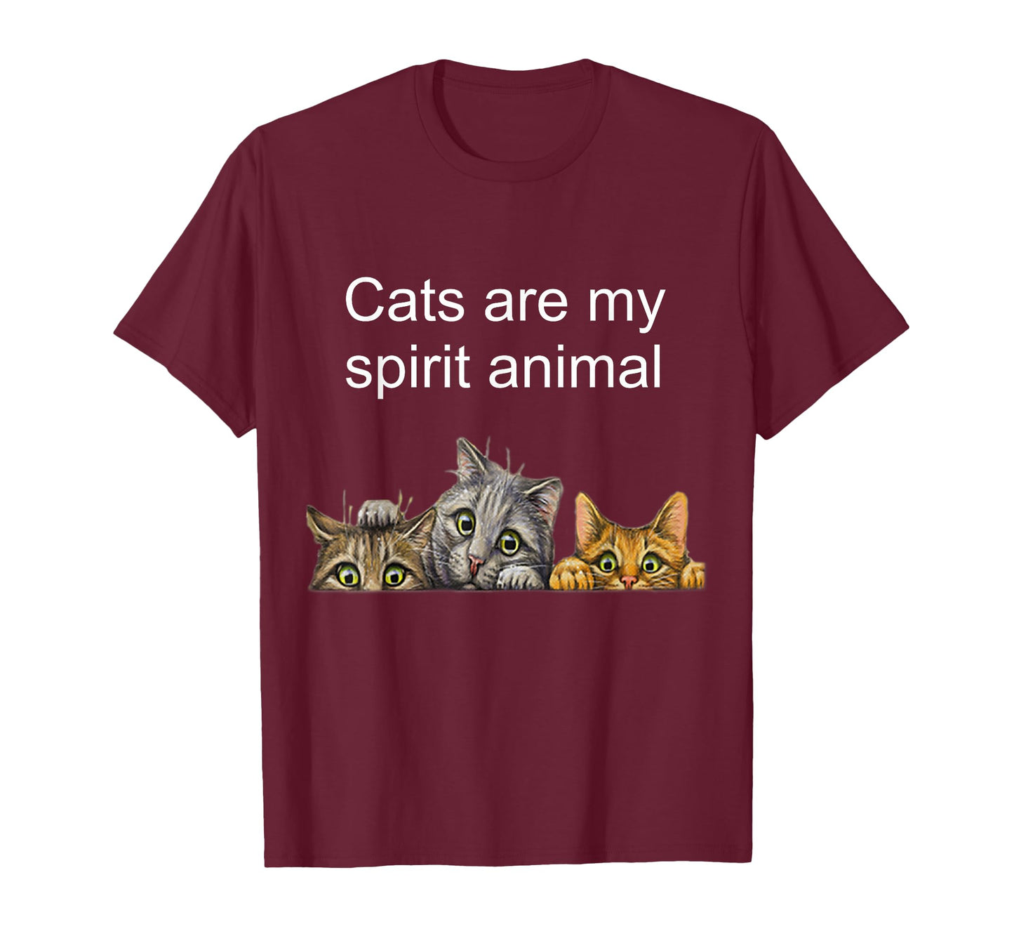 Cats are My Spirit Animal T-Shirt