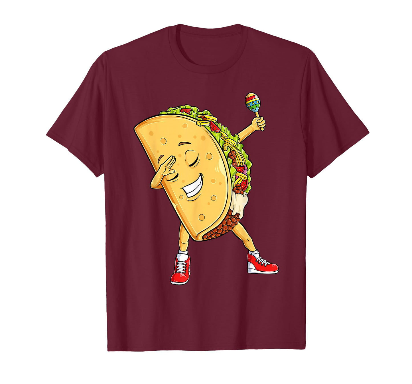Taco Dab Funny Cinco De Mayo Fiesta Dabbing Taco Party T-Shirt