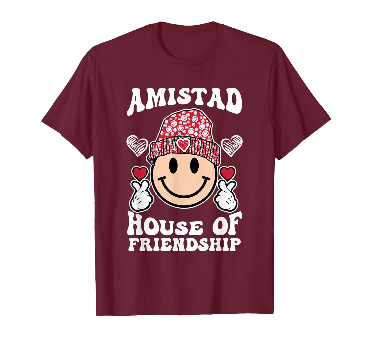 Amistad House Of Friendship Friendly School Spirit Kids T-Shirt