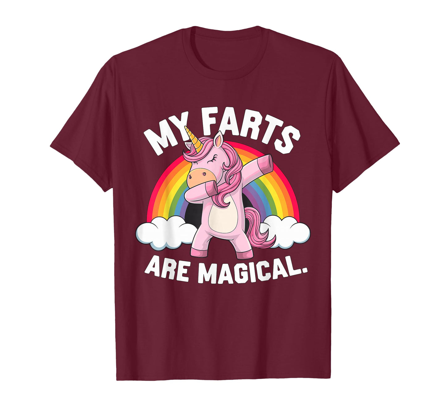 My Farts are Magical Dabbing Unicorn T-Shirt