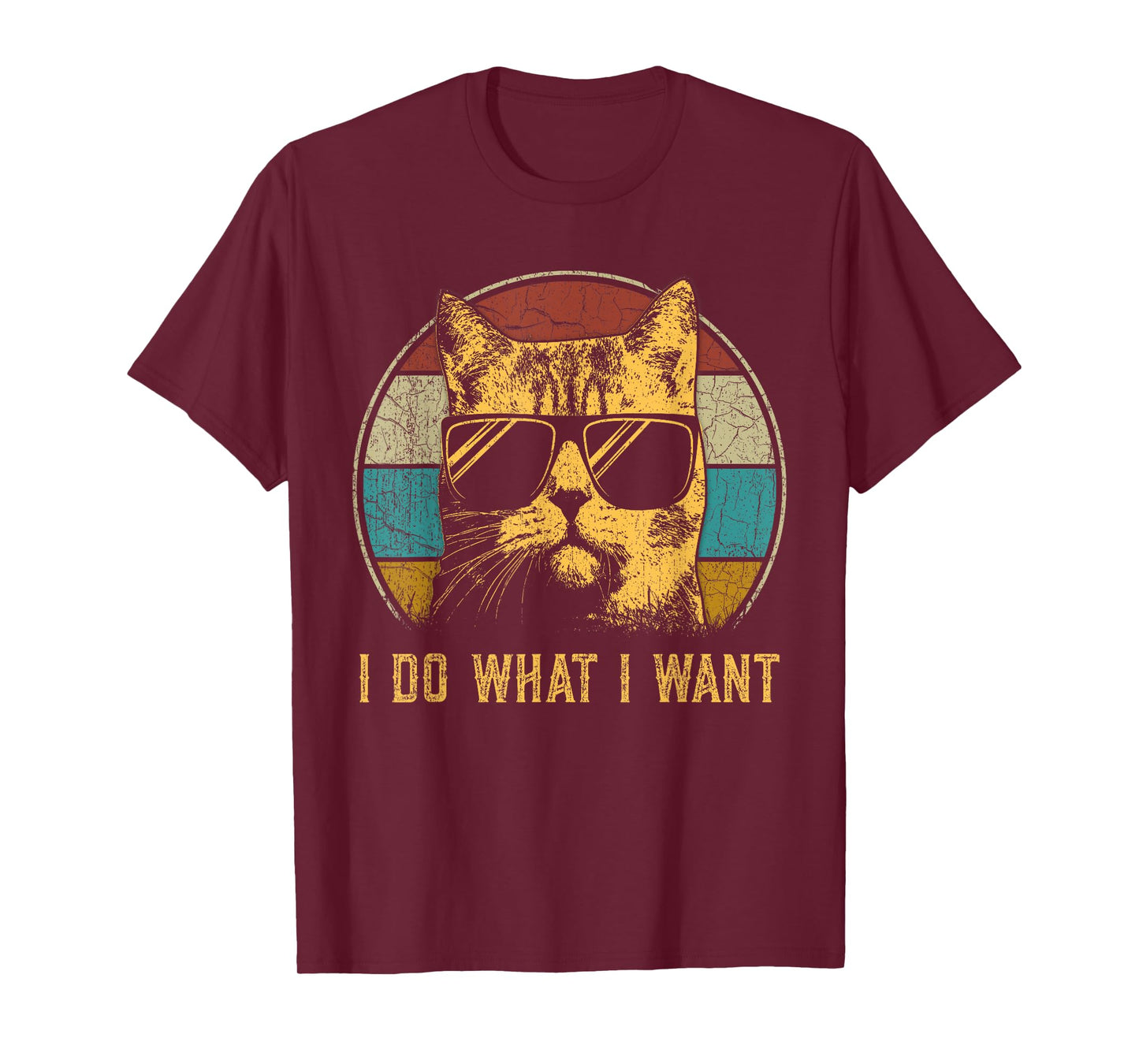 Cat themed for women men funny I do what I want cat T-Shirt