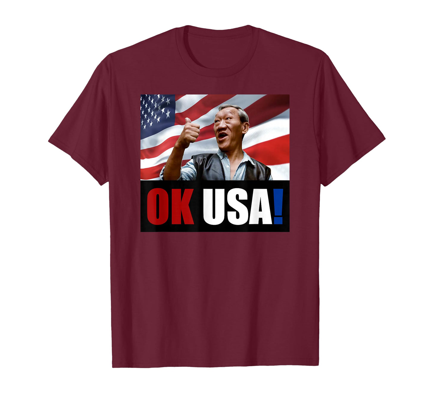 OK USA! Bloodsport 80's Movie T-Shirt