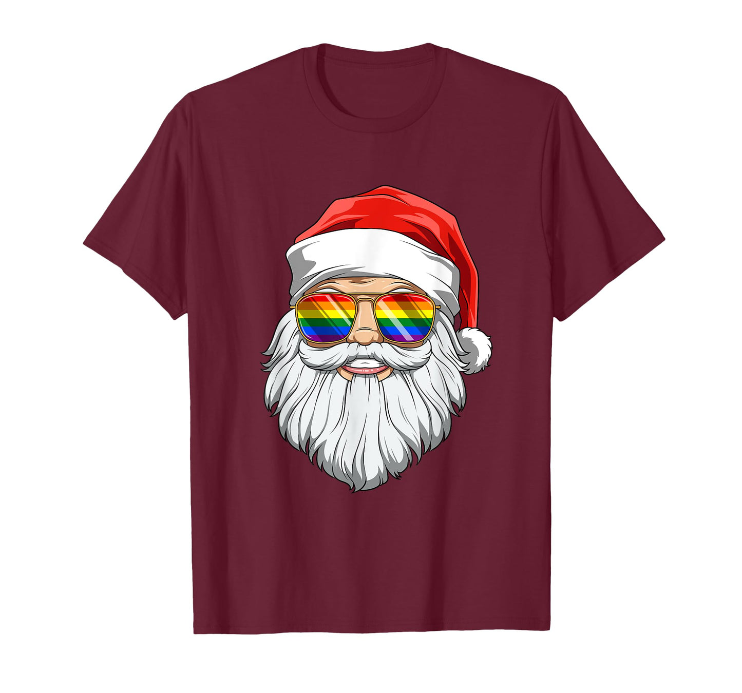 Gay Santa Claus LGBTQ Christmas T-Shirt