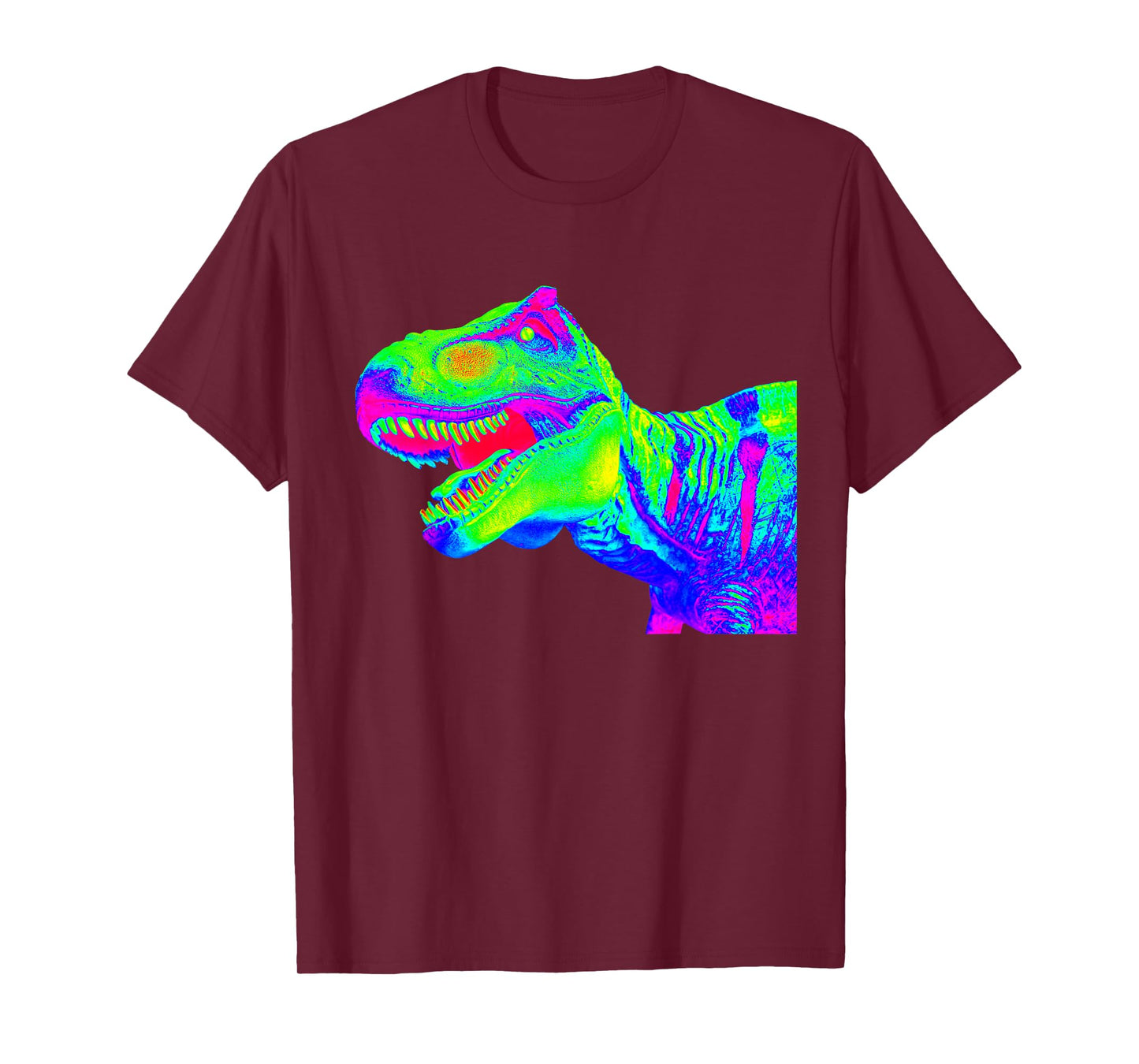 EDM T Rex Tyrannosaurus Rex | Rainbow Rave Dinosaur T-Shirt T-Shirt