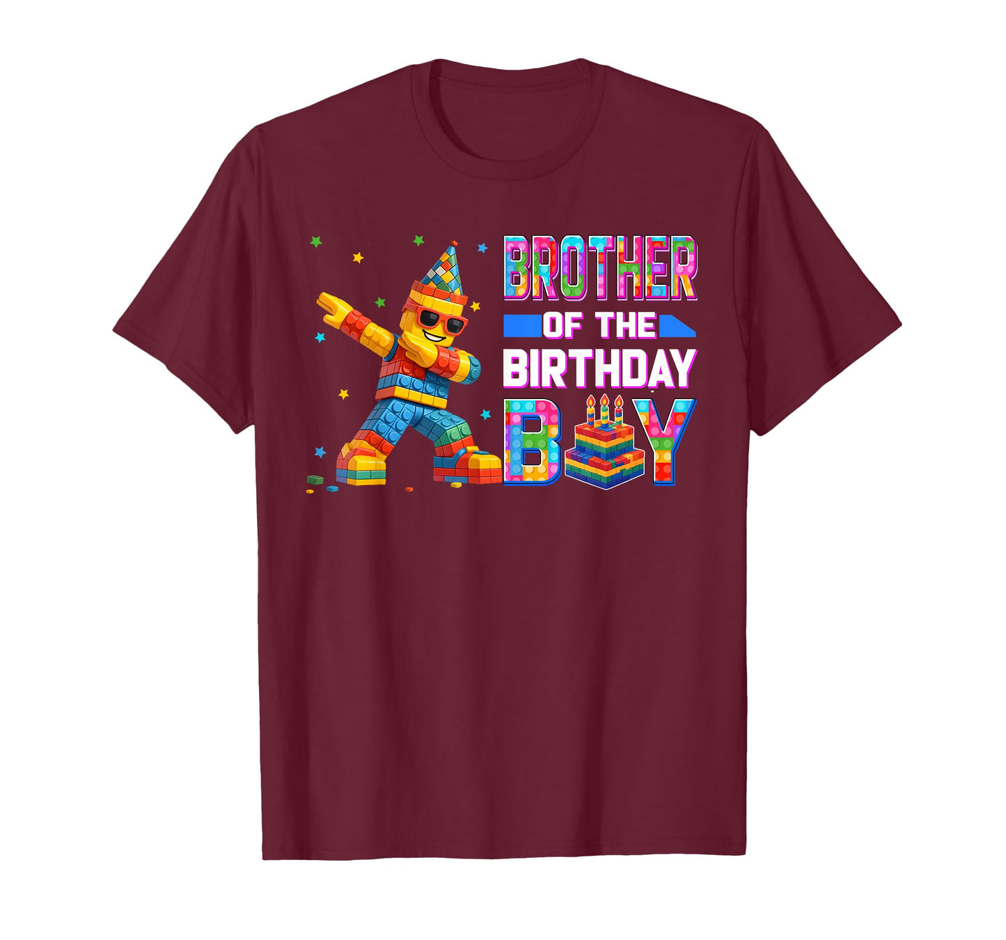 Brother Of The Birthday Boy Family Matching Party T-Shirt