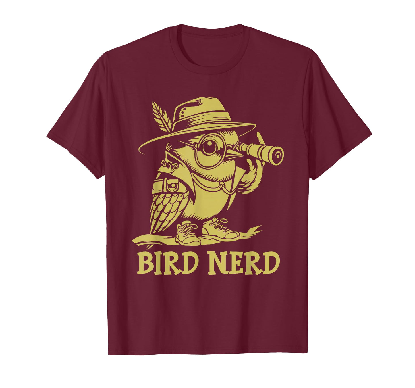 Bird Nerd Funny Birdwatcher Birder Birdwatching Lover Outfit T-Shirt