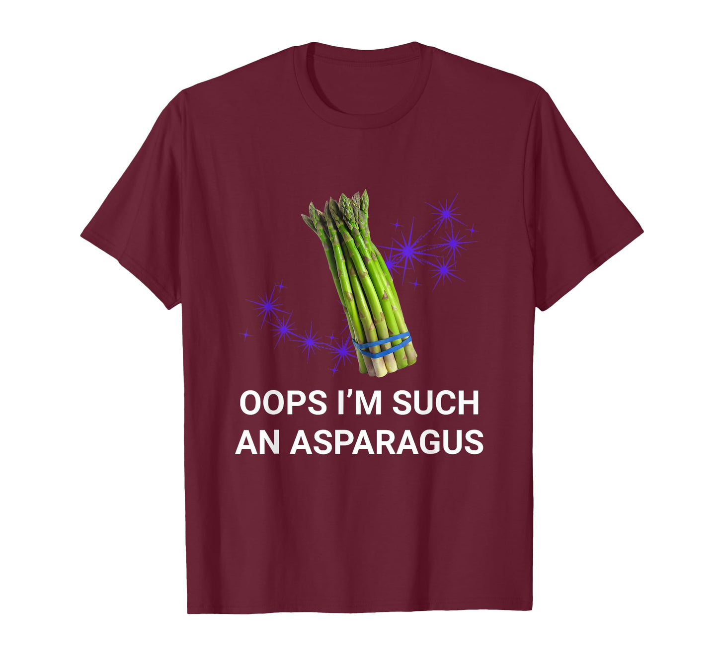 Oops I'm Such An Asparagus Funny Sarcastic Astrology Meme T-Shirt