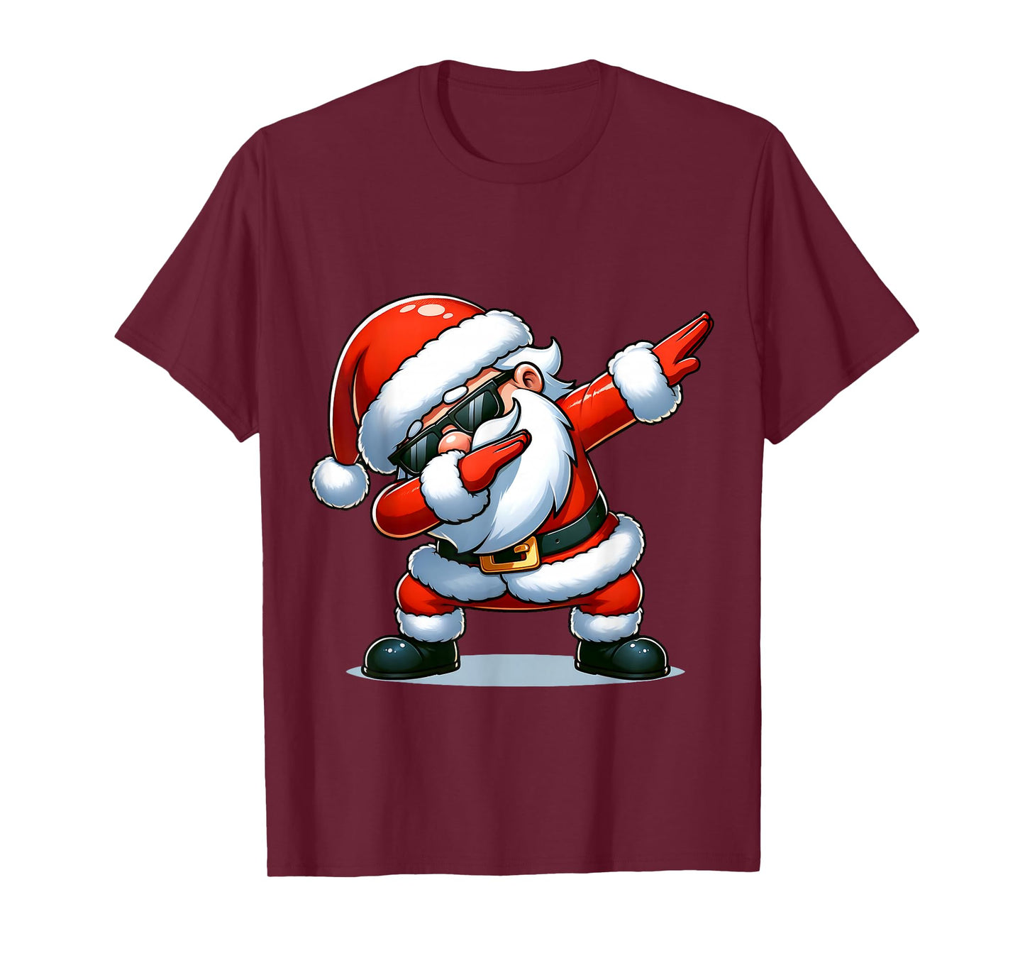 Christmas Santa Dabbing Boys Santa Xmas Funny T-Shirt