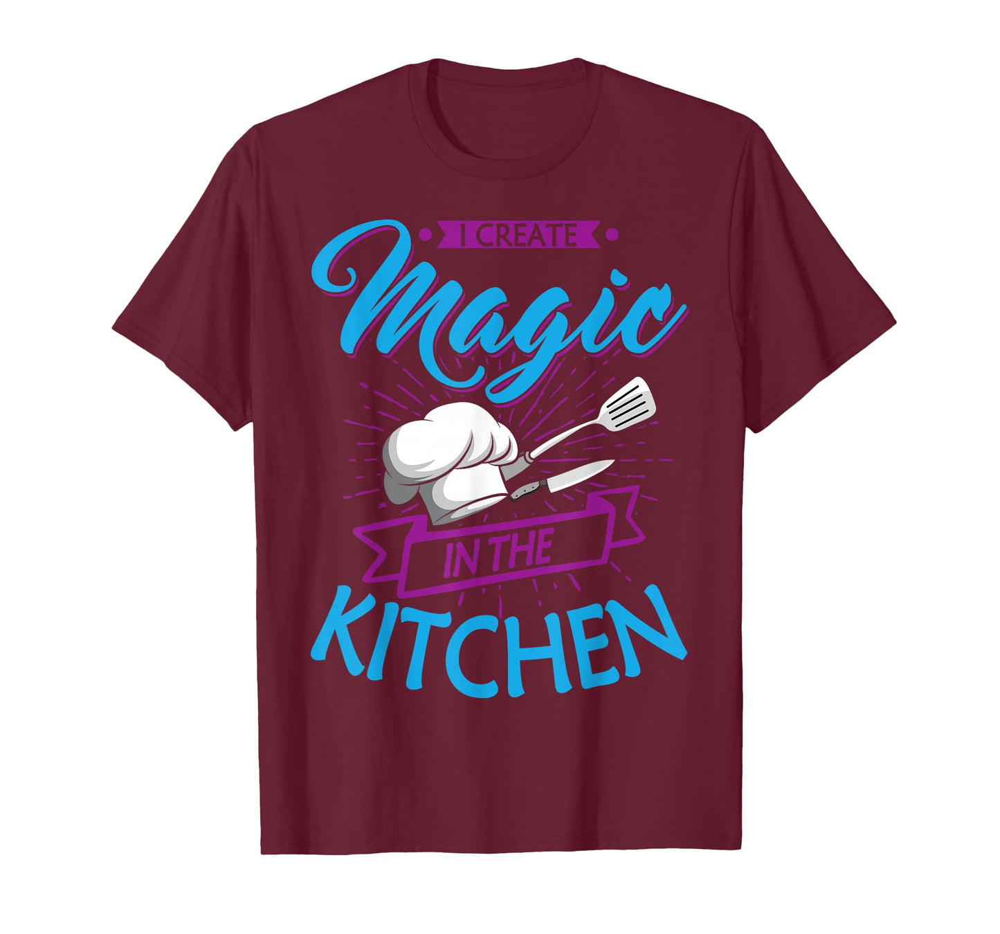 Chef Magic Kitchen Chief Cook Hat Culinary Sous-Chef Cuisine T-Shirt