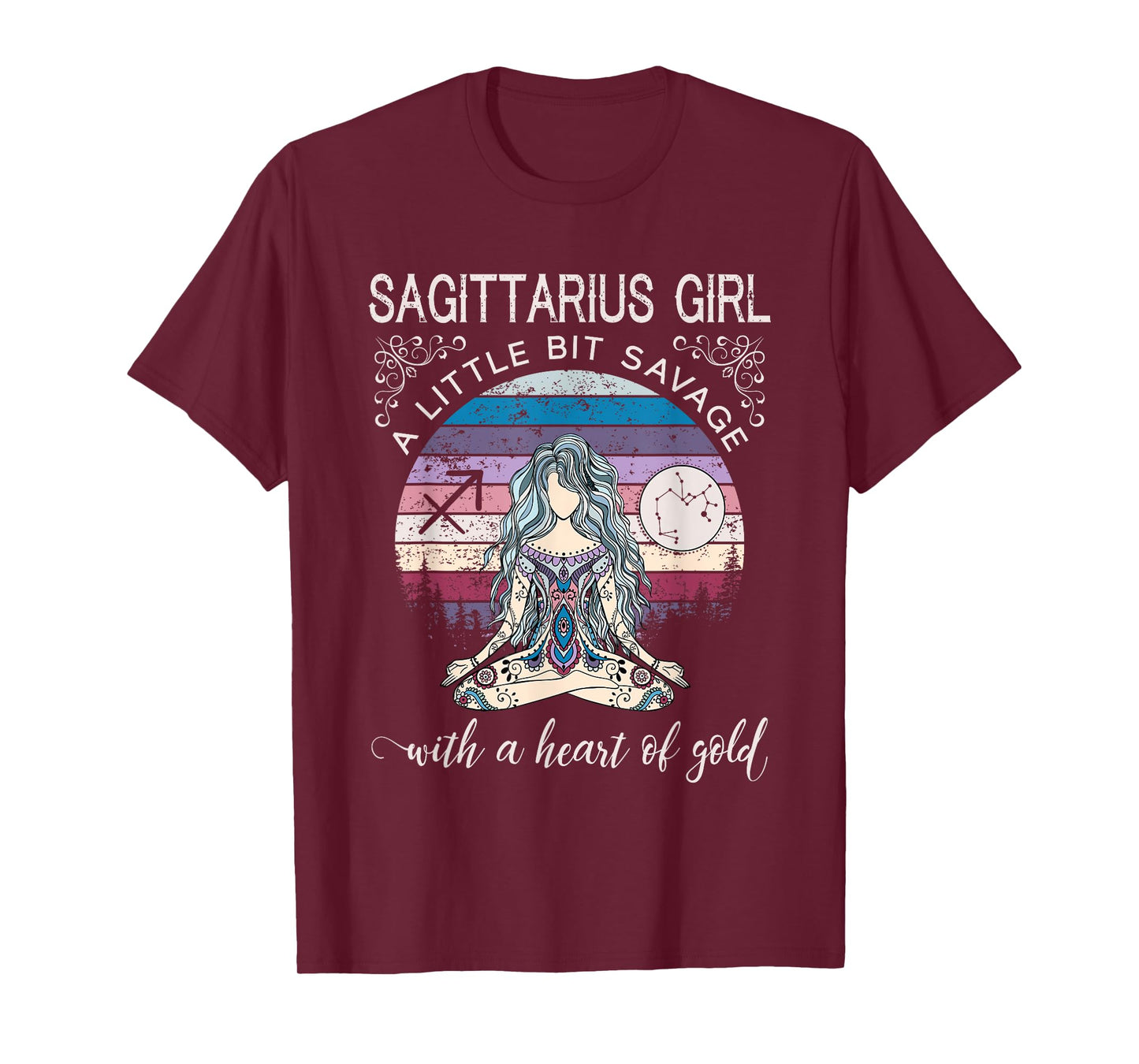 Sagittarius Girl Birthday Shirt for Women December Gift T-Shirt