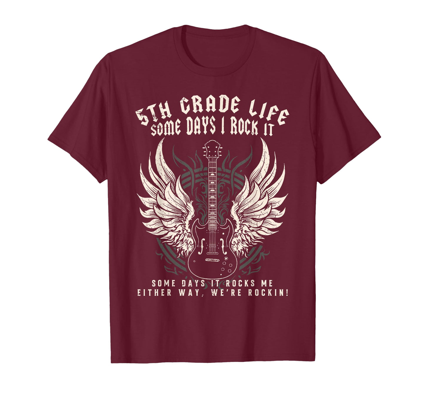 5th Grade Teacher Some Days I Rock It Middle School Teacher T-Shirt
