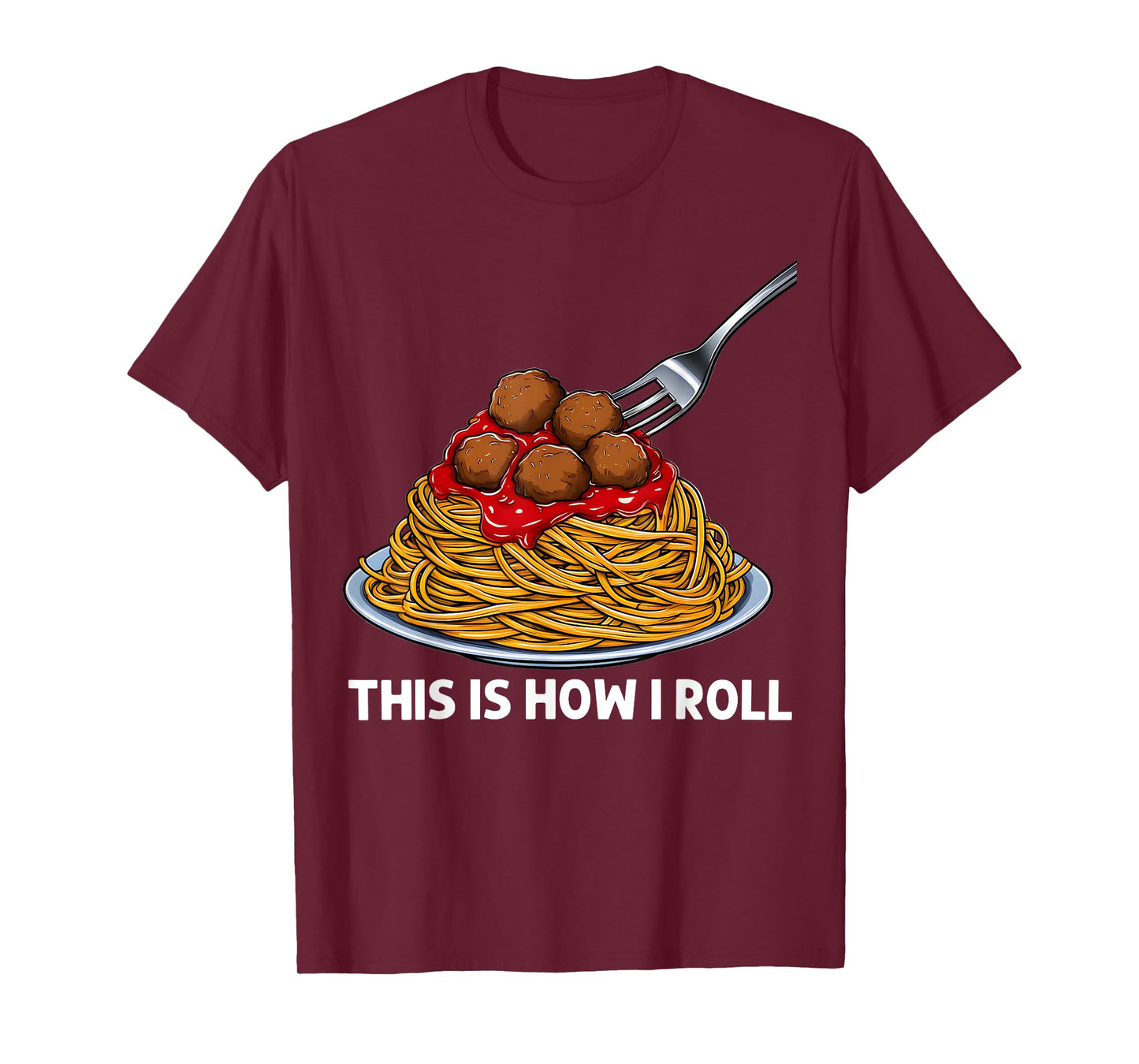 Cute Spaghetti Art For Men Women Kids Pasta Spaghetti Lover T-Shirt