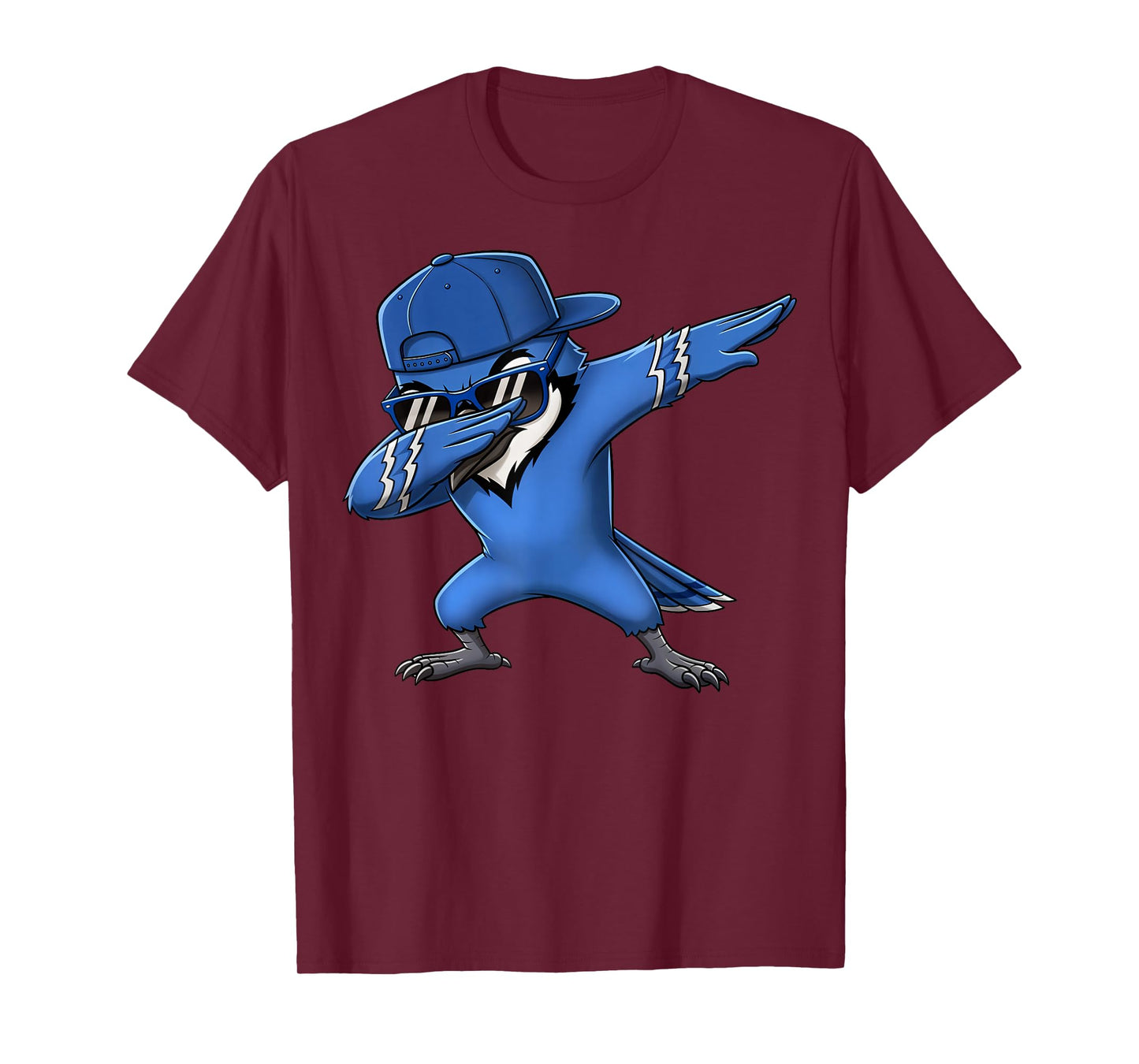 Blue Jay Dabbing for Men Women Youth Kids Toddler Boys Girls T-Shirt