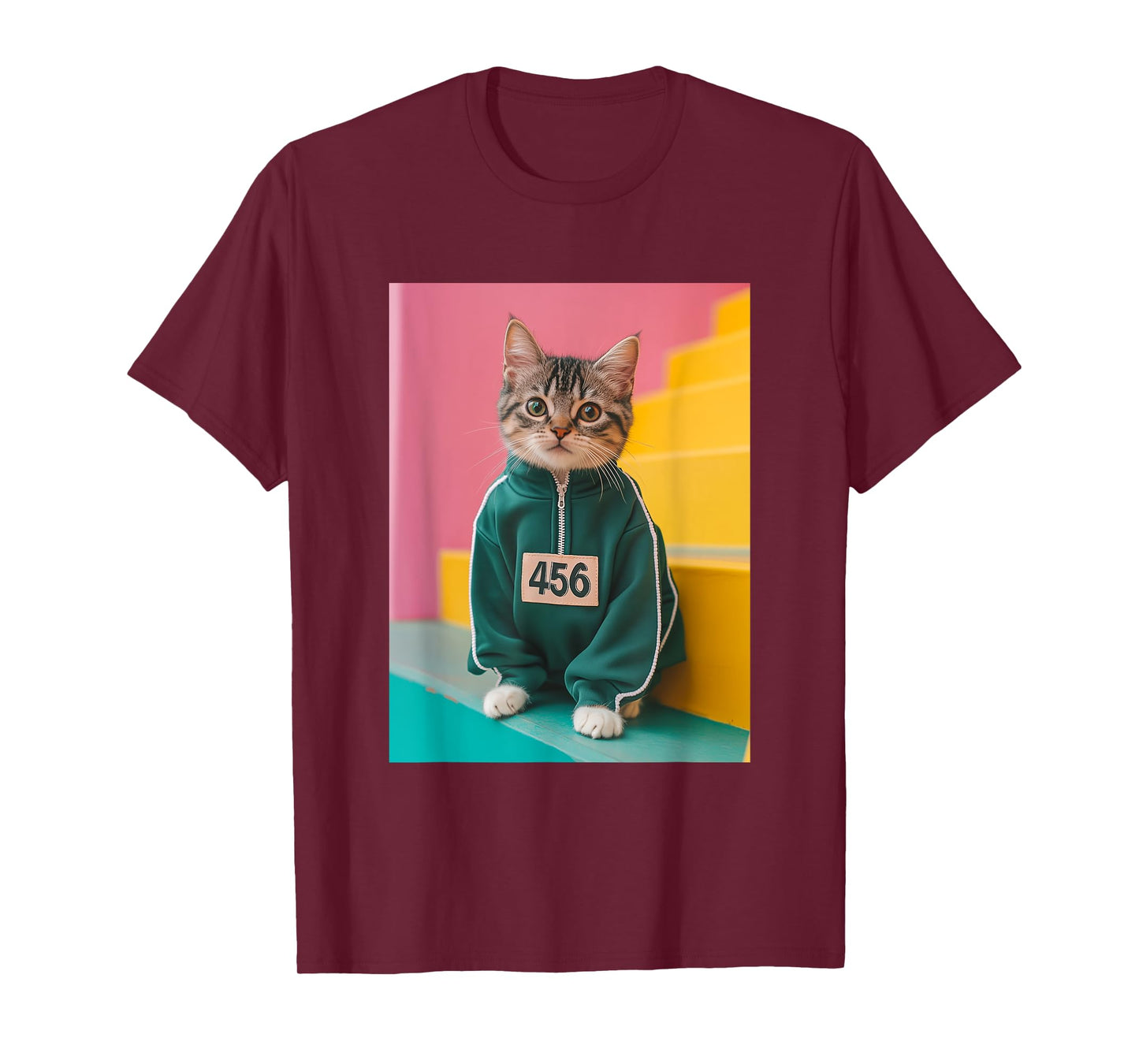 Funny Cat T-shirt - Kitten Graphic Tee T-Shirt