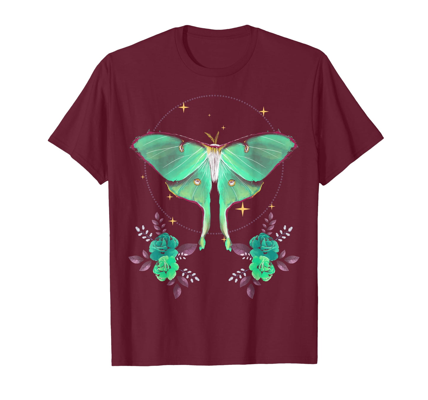 Cute Luna Moth Beautiful Butterfly Insect Lover Themed T-Shirt
