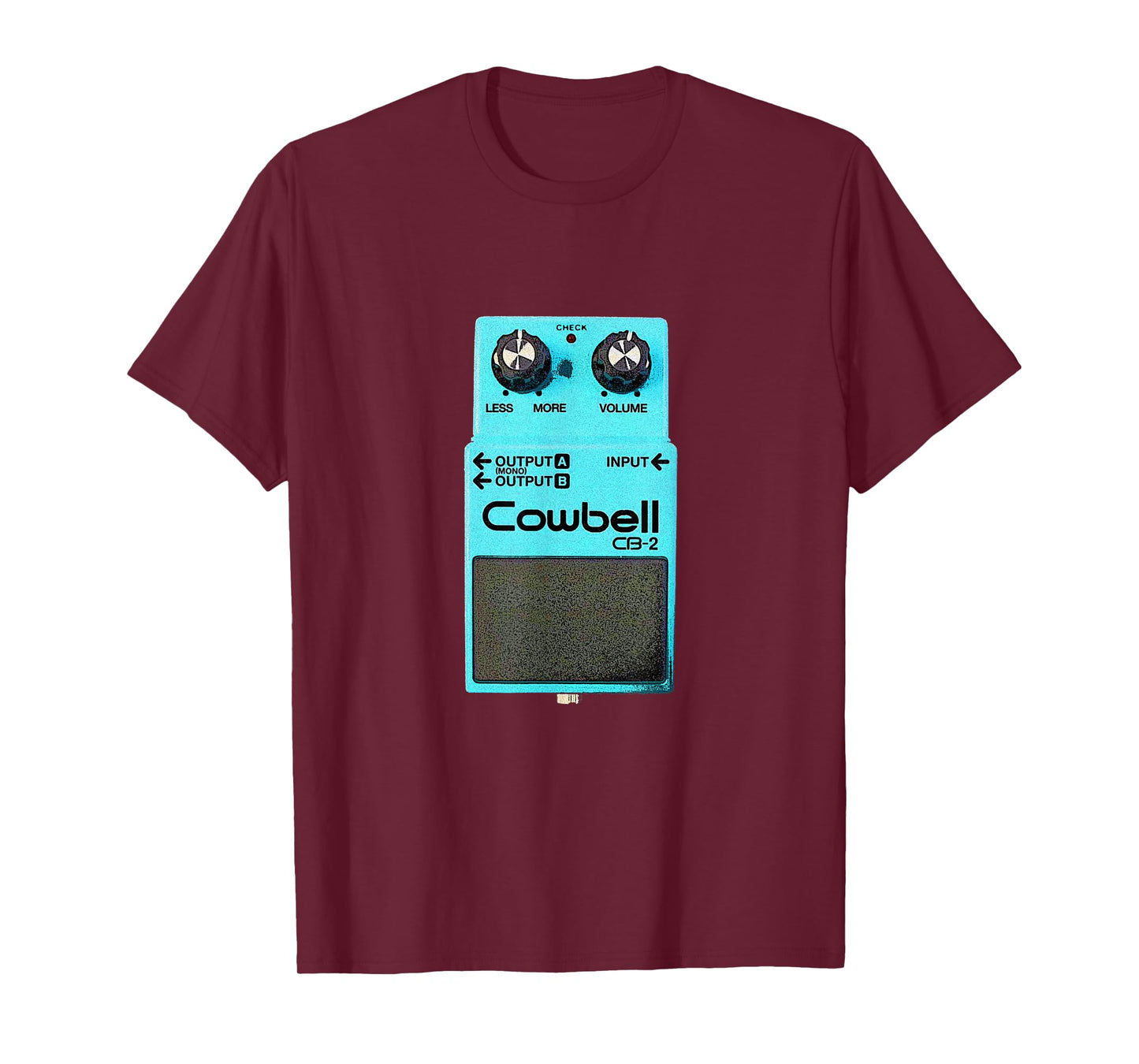 Mehr Cowbell - Musician Meme Parody Guitar Pedal T-Shirt