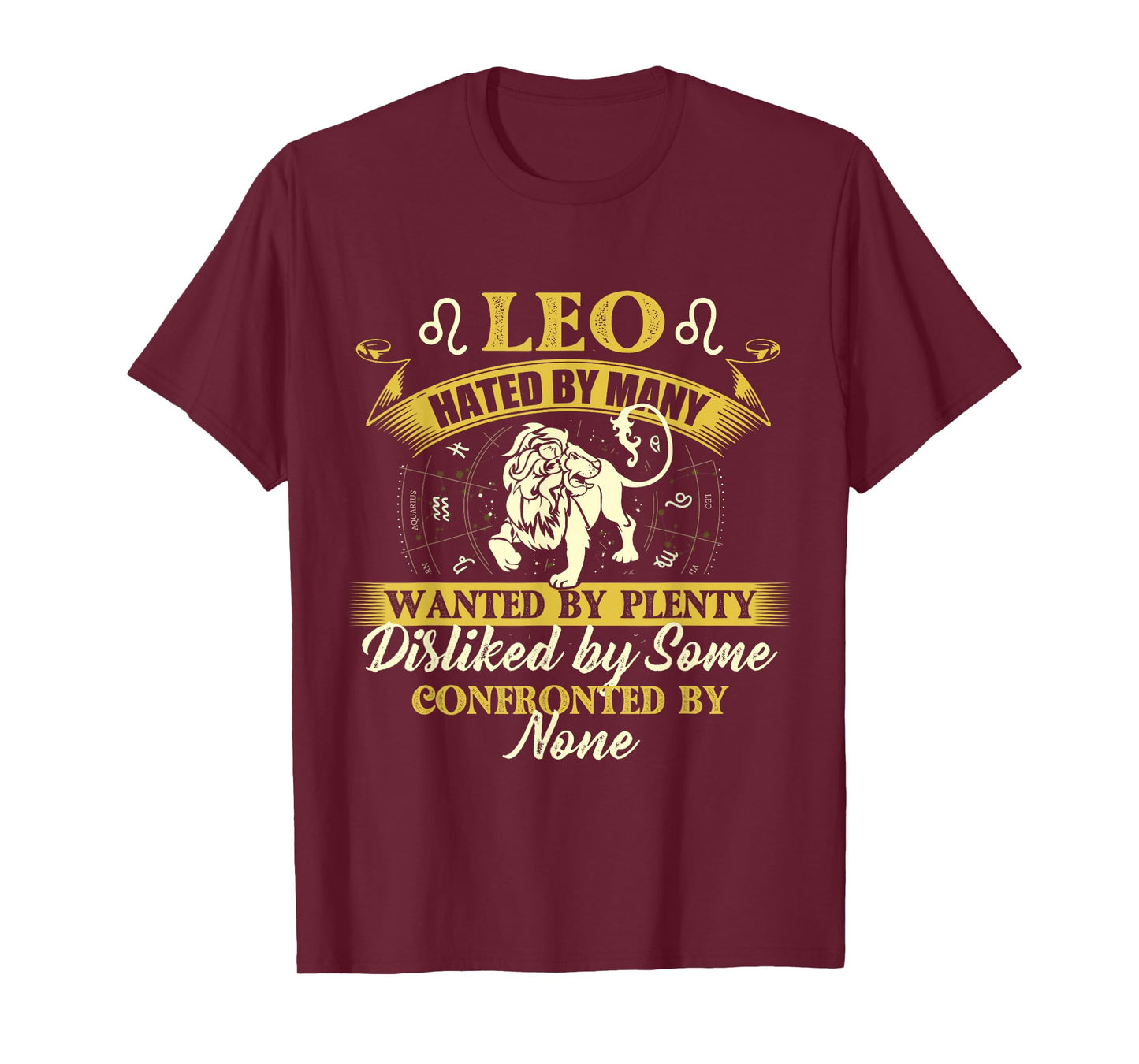 Leo Zodiac Sign Astrology Symbol Astrologer Horoscope T-Shirt