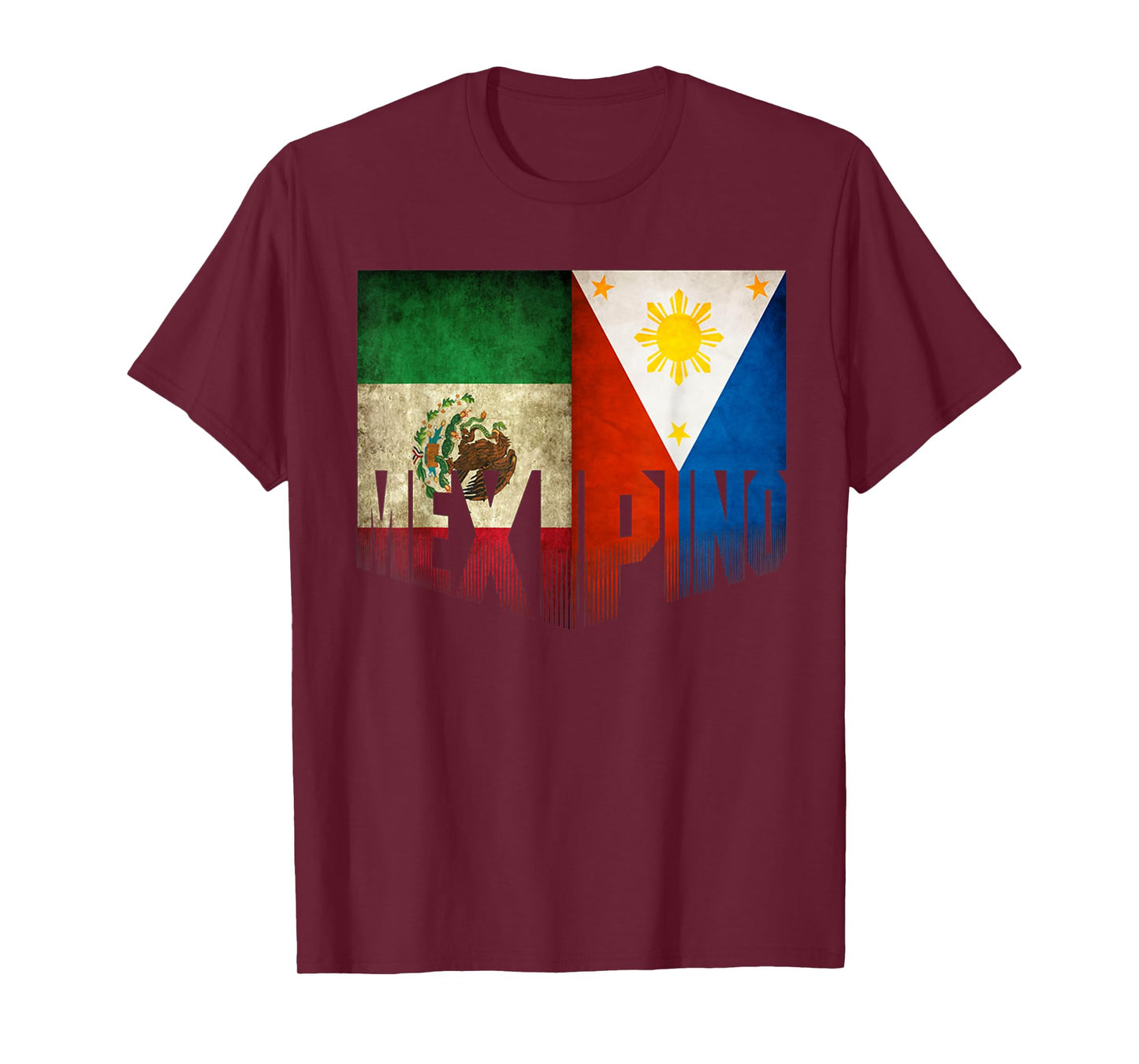 Mexipino Mexican Filipino American Heritage T-Shirt