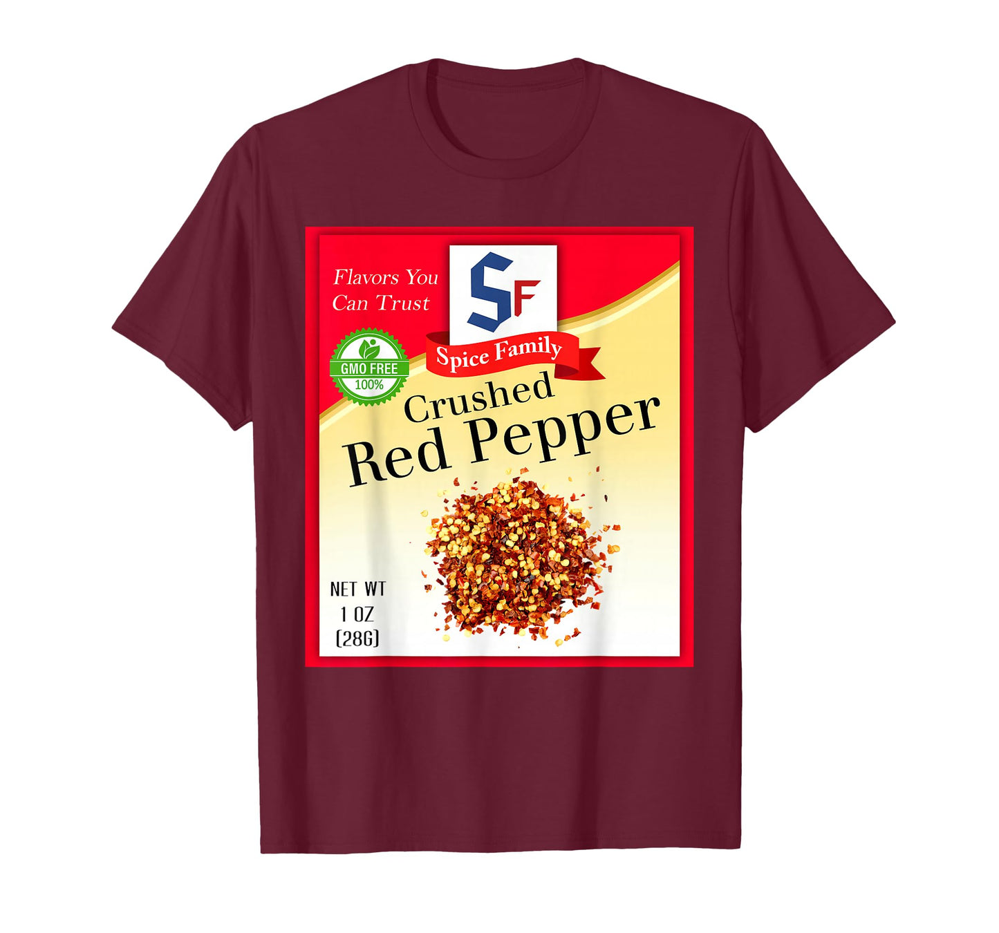 Crushed Red Pepper Spice Group Costume Family Matching T-Shirt