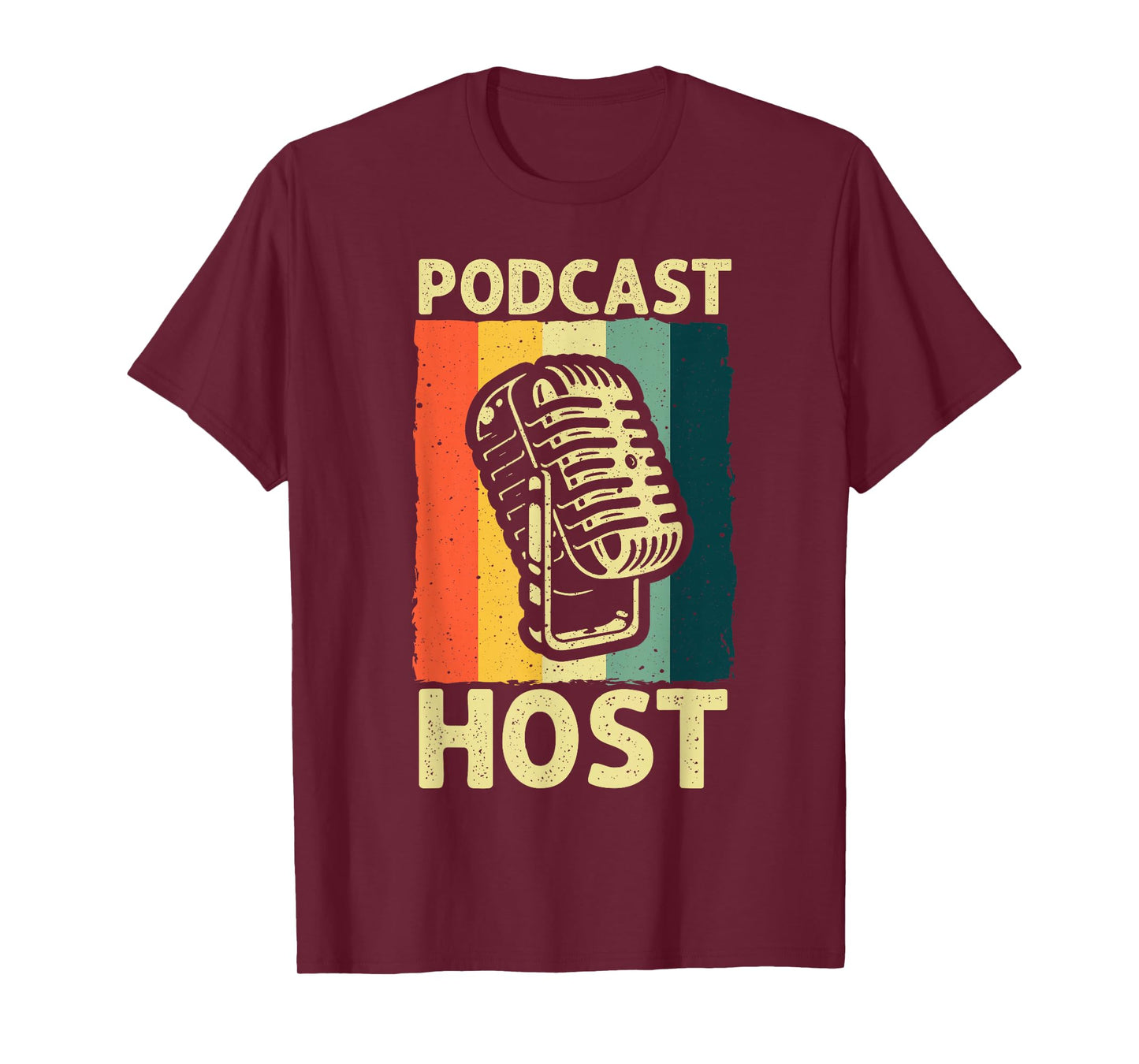Cool Podcast Design for Men Women Podcaster Hosting Channel T-Shirt