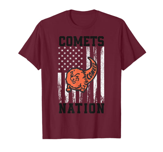 Jonesville Comets Logo Nation HS T-Shirt