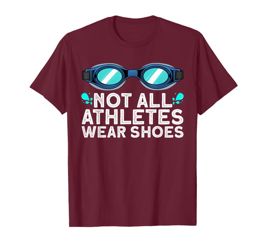 Cool Swimming for Men Women Swimmer Swim Instructor Goggles T-Shirt