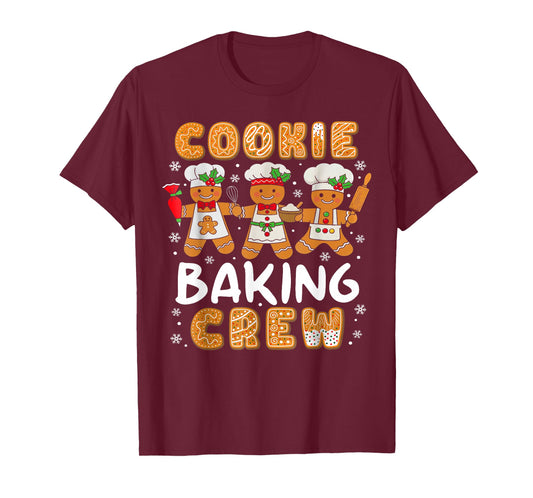 Christmas Cookie Baking Crew Cookie Crew Family Christmas T-Shirt