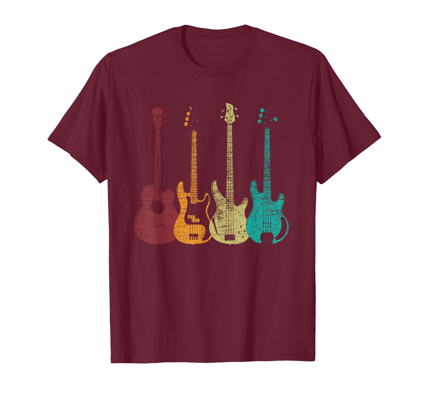 Bass Player Shirt Men Gift for Bass Guitar Player Bassist T-Shirt