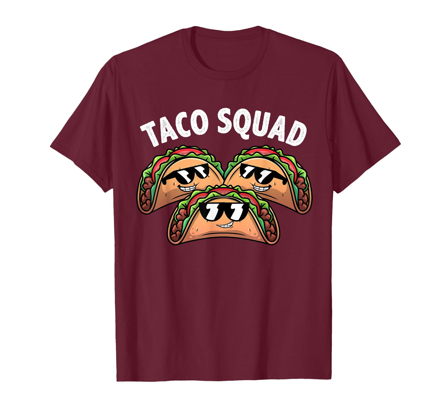 Cool Taco Design For Men Women Kids Taco Mexican Dish Lovers T-Shirt