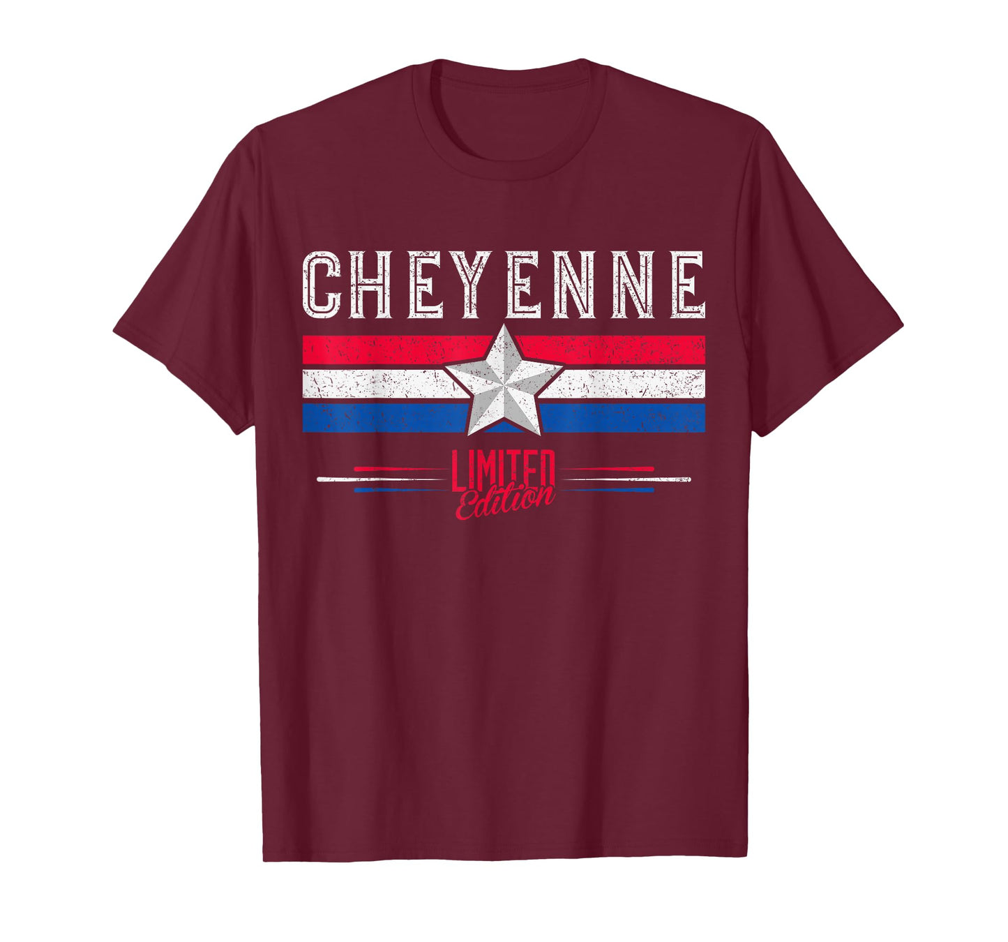 Cheyenne T-Shirt Retro Vintage Shirt Gift Women Men Kids T-Shirt